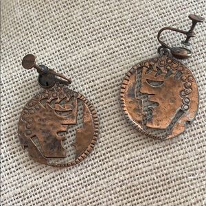 Rebajes copper earrings